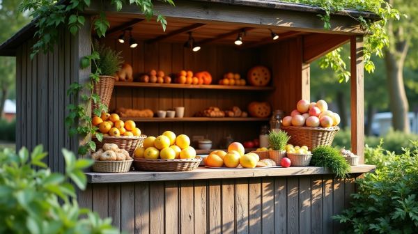 Découvrez les saveurs artisanales du kiosque à Voves